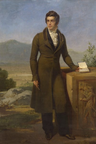 Self-portrait by Jodocus Sebastiaen van den Abeele